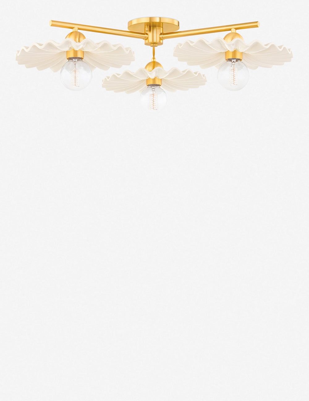 Lulu & Georgia Madrona Semi-Flush Mount Light