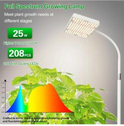 Lamp Grow Light, Bright Grow Lights with Stand for Tall Plants, 