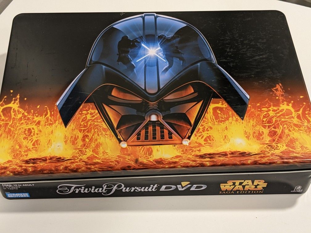 Star Wars Trivial Pursuit Saga DVD Board Game 