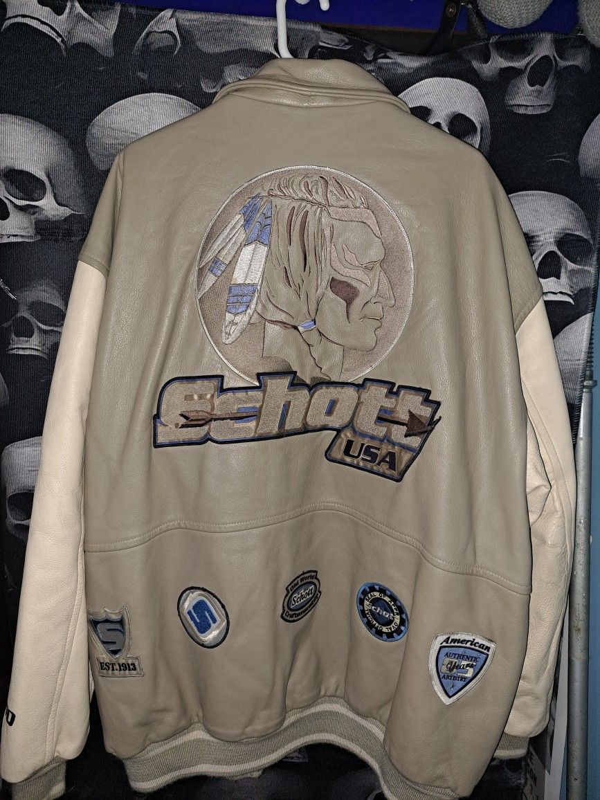 🔥 Schott NyC leather jacket I900 Edition RARE AF