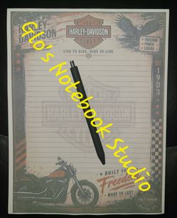 Harley Davidson Notepad