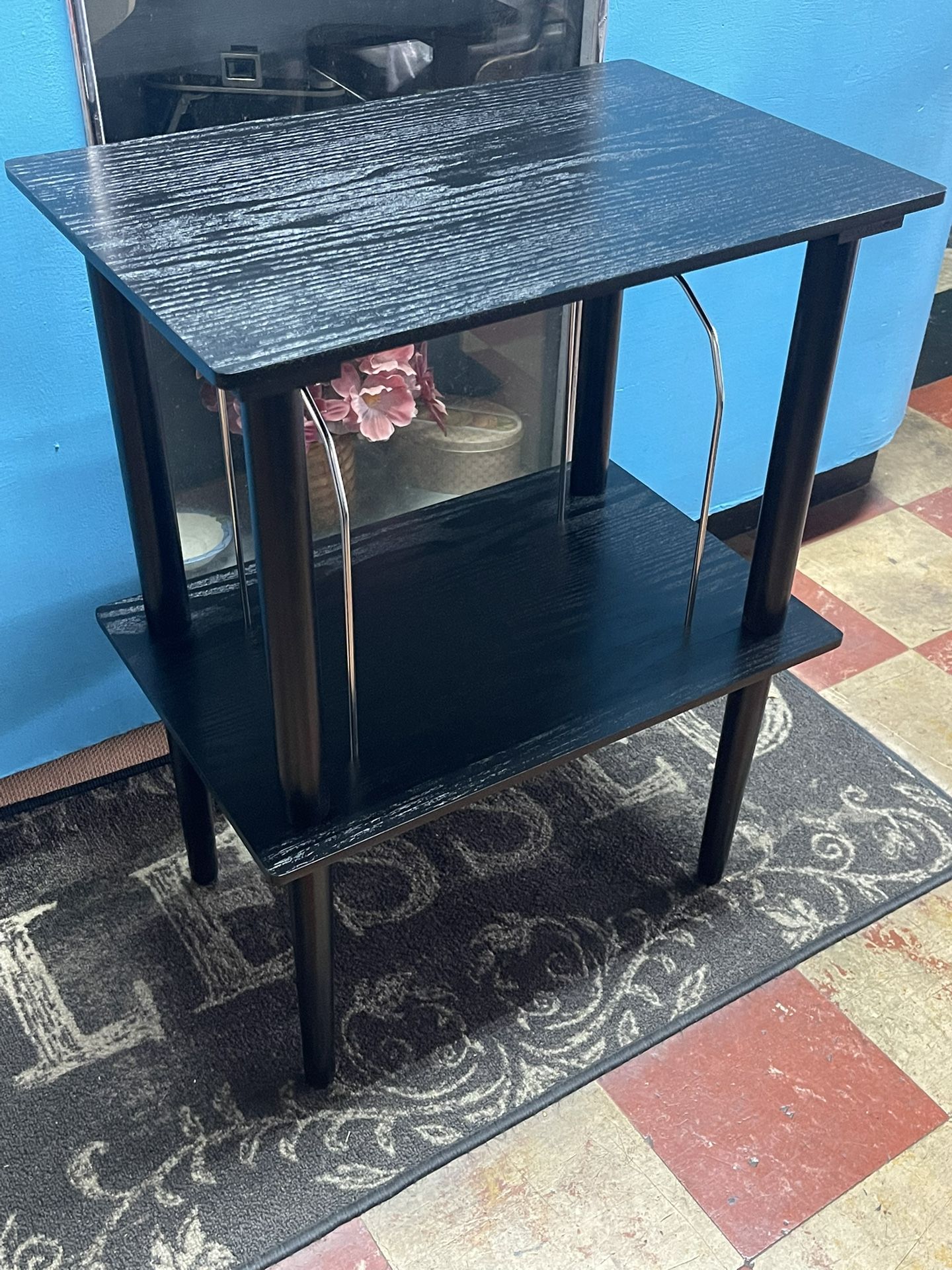 Brand New Victrola Stand/Mid-Century/Record Holder