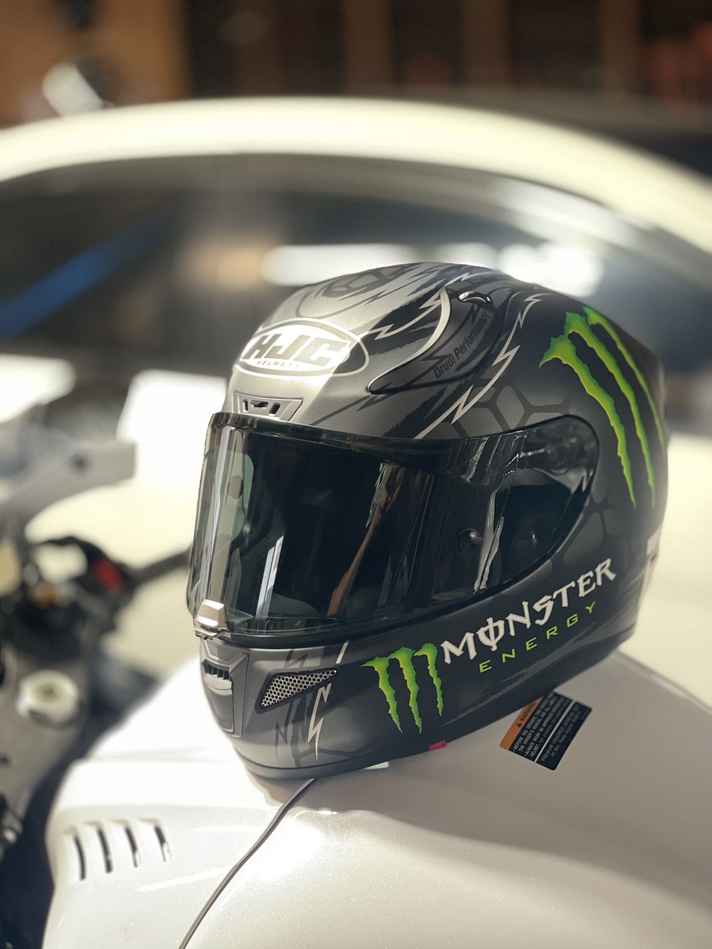 harga hjc monster energy helmet Limited Edition Monster Energy HJC RPHA 11 Pro Drudi Performance X-Large  Helmet for Sale in Wilmington, CA