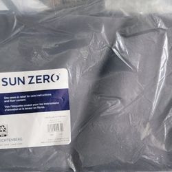 Energy Saving Blackout Grommet Curtain Panel, 40" x 84", Charcoal
