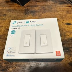 Kasa Matter Smart Dimmer Switch 3 Way Kit  light switch