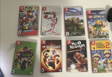 8x Nintendo Switch Game Lot
