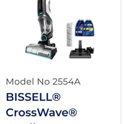 Bissell Crosswave Vaccum Cordless