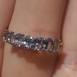 14k Gold Tanzanite Ring