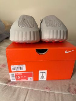 Nike mind slide light smoke grey size 13 men