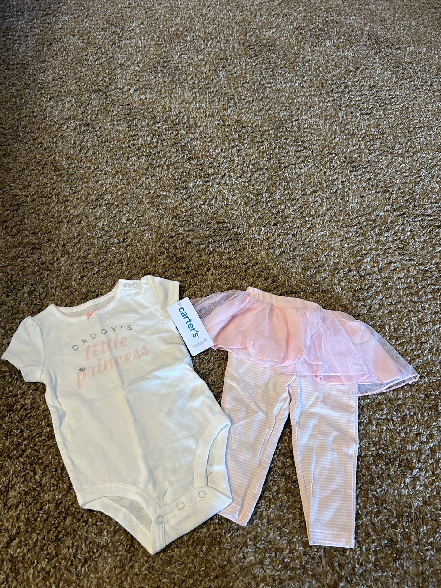 Little Girls, Size 6 Months, Daddy's Little Princess Outfit