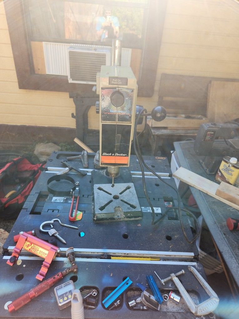 Old Black And Decker Drill Press