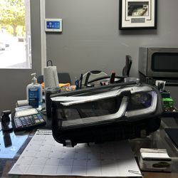 BMW 5 SERIES G30 LCI ORIGINAL OEM CHROME LEFT DRIVER LED HEADLIGHT 2022/2023/2024