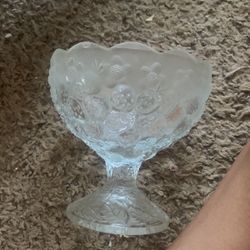 Antique Glass Bowl 