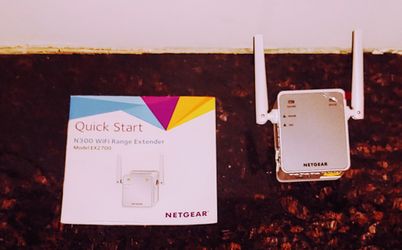 Netgear N300 range extender