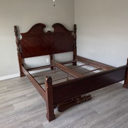 California King bed frame 