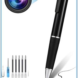 javiscam Spy Camera Pen, 32GB Hidden Camera, 1080P FHD Nanny Cam with 180 Minutes Working time, Body Camera for Classroom Learning and Home Security