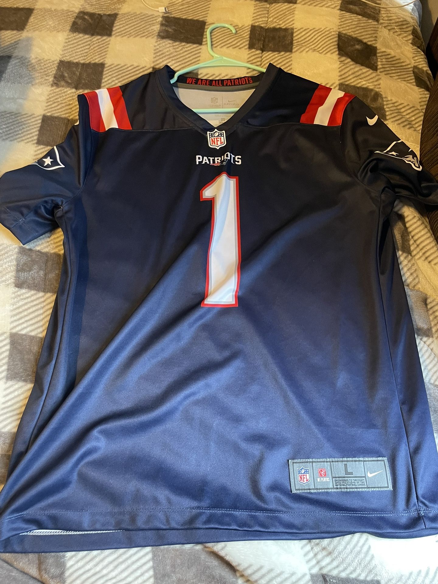 Cam Newton Patriots Jersey 