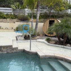 Pool Basketball Hoop