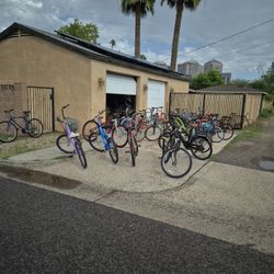 Bicycles, Bikes, Tandems, Townie, Trek, Hybrids, Road Vintafe, Ebikes