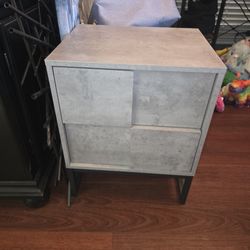 Nightstand End Table Set Of 2