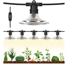 🚨 6-LIGHT LED GREENHOUSE GROW LIGHTS! ONLY $49 – GROW FASTER TODAY! 🌱🔥