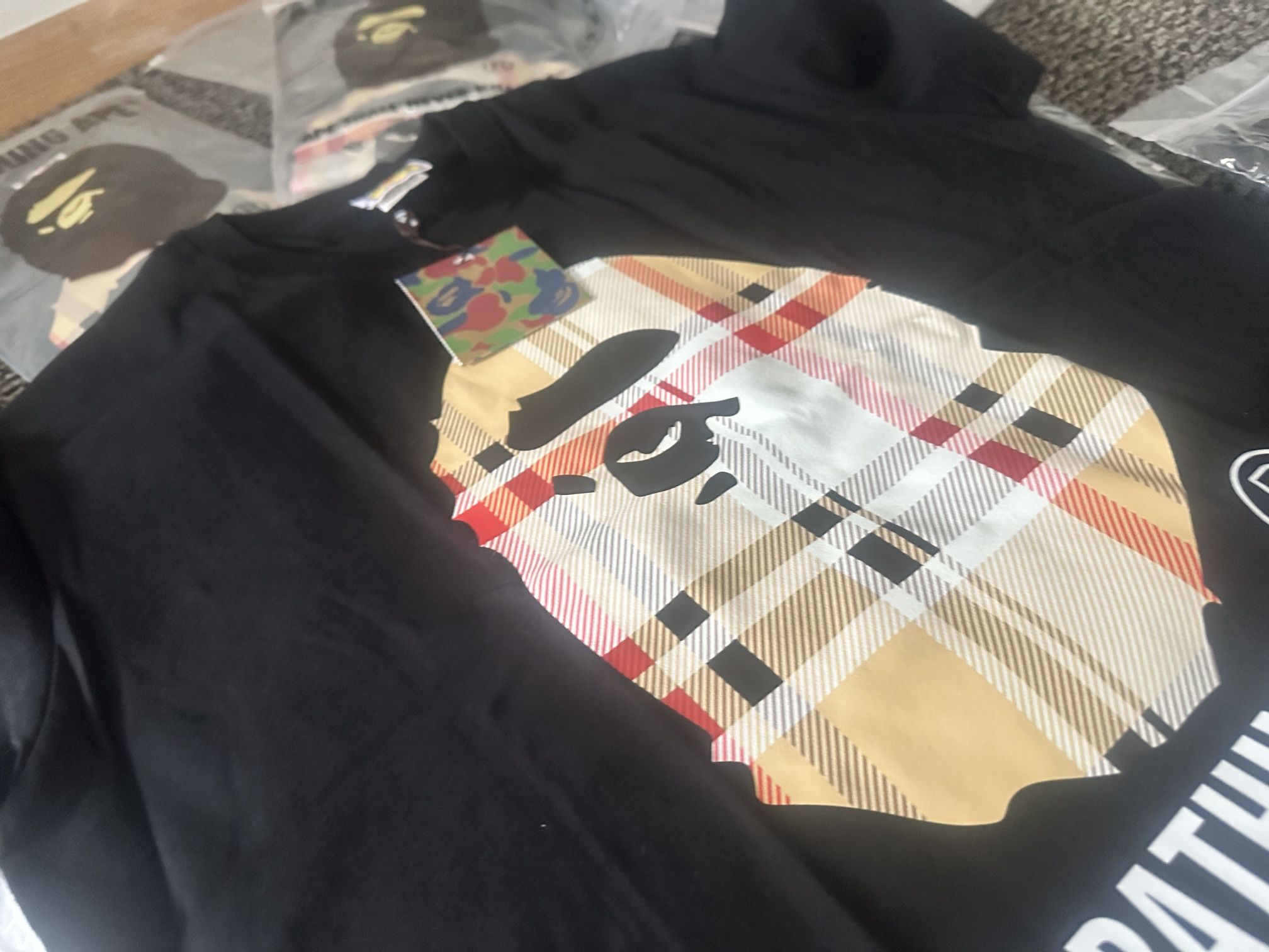 Bape X BURBERRY BRAND NEW