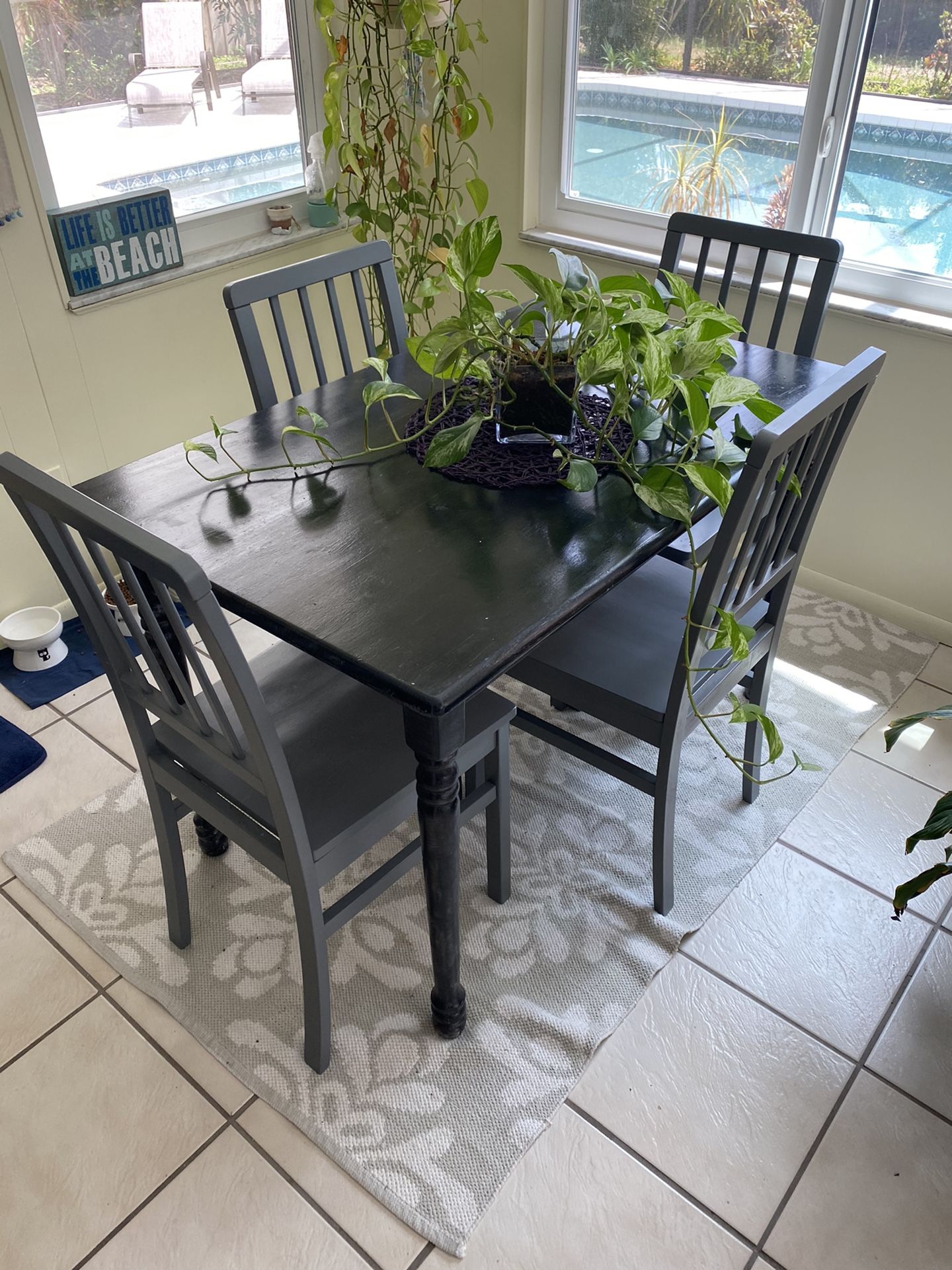 Kitchen table and chairs