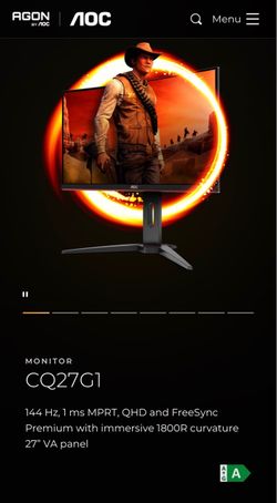 2 Computer Gaming Monitors