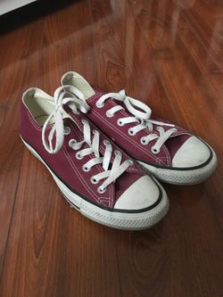 Converse ALL STAR Maroon sneakers