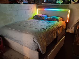 Queen bed frame