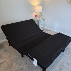 Full Size Adjustable Bed Base — Electric w/ Wireless Remote