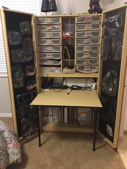 The Original Scrapbox Crafting Cabinet & workspace for Sale in Wellington,  FL - OfferUp
