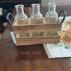 Rustic Flower Vases
