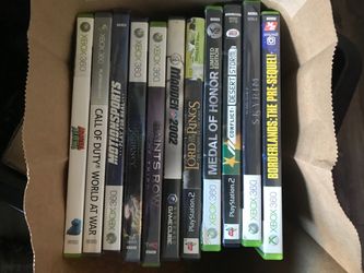 Mixed Lot of 40+  “AAA” XBOX 360 Games. First $200 obo