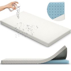 2” Memory Foam Crib Mattress