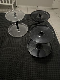 2 Tier Acrylic Tray - Great For Mini Perfumes 