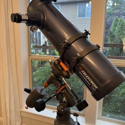 Celestron Astromaster Telescope 130 EQ With Motor Drive