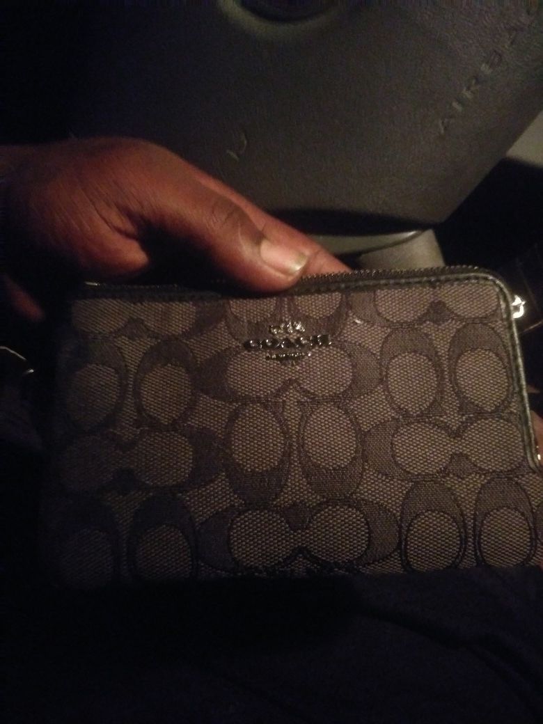 Coach clutch bag