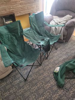 Greatland Outdoors Double Captains Chair With Tbl and Carrying Bag