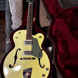 Gretsch G6118 Anniversary – 110th Anniversary Edition (1993) – Terada Japan – Two-Tone Green