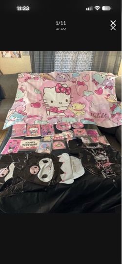 Hello Kitty, party supplies