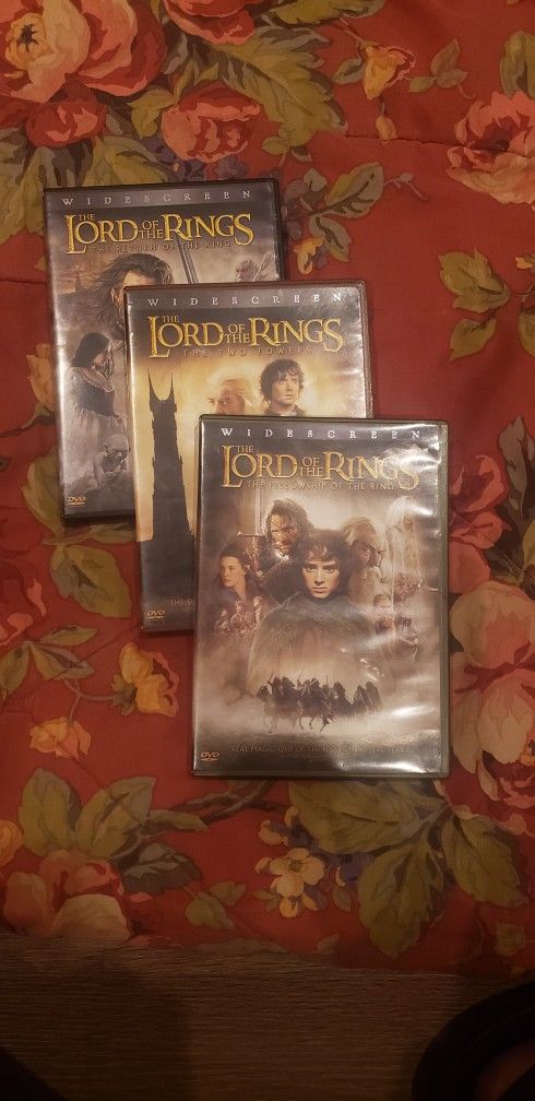 Lord Of The Rings Complete Set Widescreen