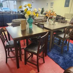 5pcs Diningroom Furniture Dining Table Sets Only $54 Down No Credit Needed Financing 