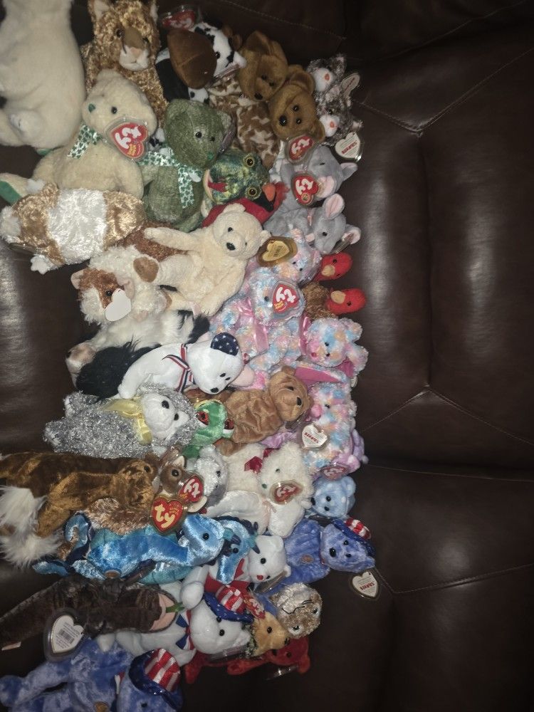Beanie Babies $3, $5 , $10 Each