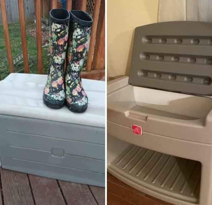Indoor / Outdoor Bench for putting on/taking off Boots /Shoes