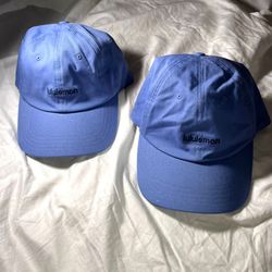 Lululemon Wordmark Ball Cap Hat Blue Adjustable - Brand New - S/M or L/XL