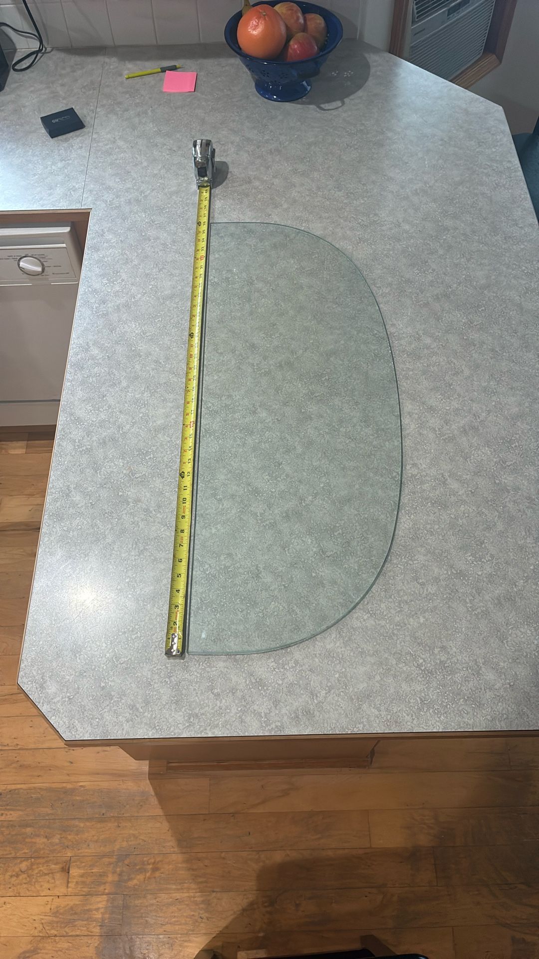 Curved Glass Shelves