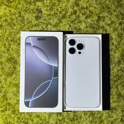 iPhone 16 Pro Max | 256GB | White Titanium | Factory Unlocked