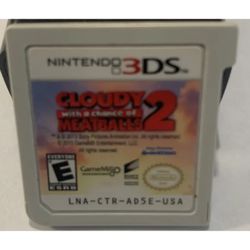 Cloudy With A Chance Of Meatballs 2 - Nintendo 3DS  Cartridge  Only 