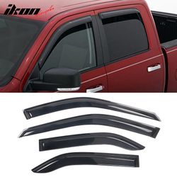 Fits 97-01 Mitsubishi Mirage Sedan Window Visors Sun Rain Deflectors Acrylic 4PC